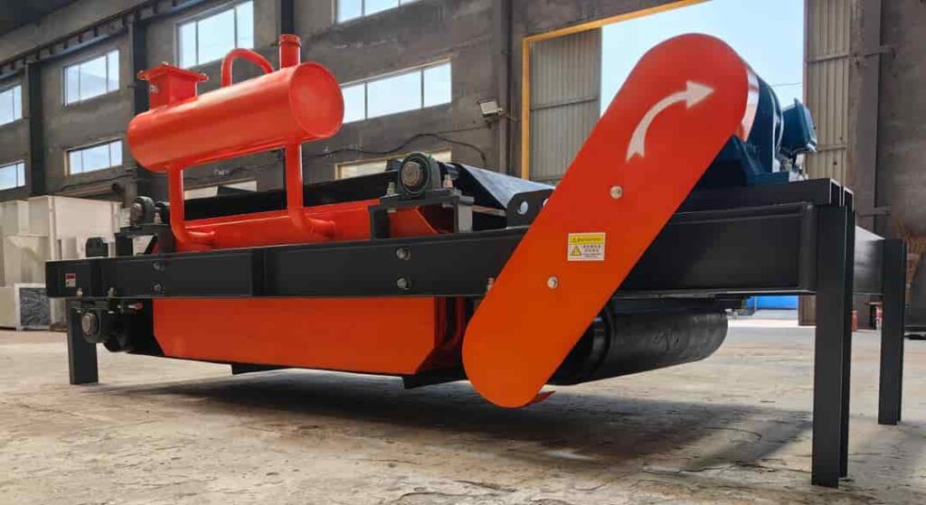 electro crossbelt magnetic separators