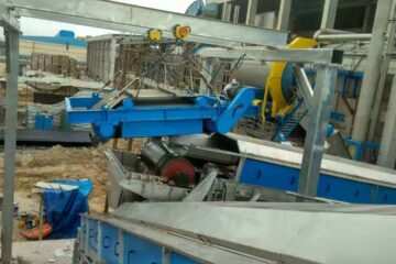 over belt magnetic separator